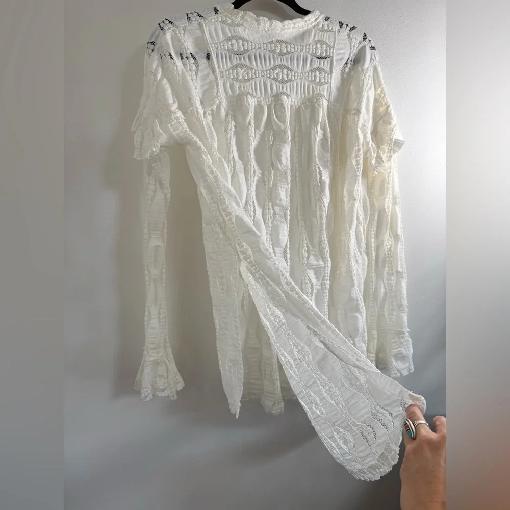 Free People C Sandy Shop Tunic Top